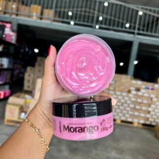 Esfoliante Corporal e Facial 180g MORANGO / APINIL